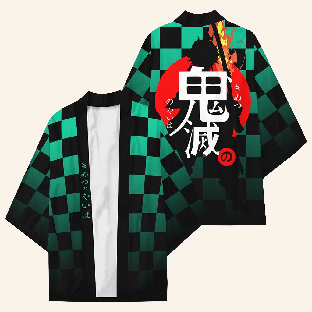 Demon Slayer Merch Demon Slayer Kimono Kimetso No Yaiba Tanjiro Kimono Xmas Gifts For Him Demon Slayer Merch Demon Slayer Kimono Kimetso No Yaiba Tanjiro Kimono Xmas Gifts For Him