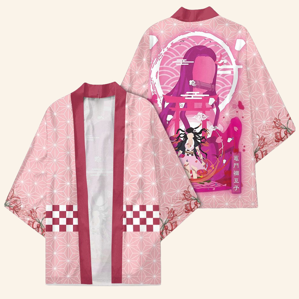 Demon Slayer Merch Demon Slayer Kimono Nezuko Kimono Otaku Merch Clothes Gifts For Wife Demon Slayer Merch Demon Slayer Kimono Nezuko Kimono Otaku Merch Clothes Gifts For Wife