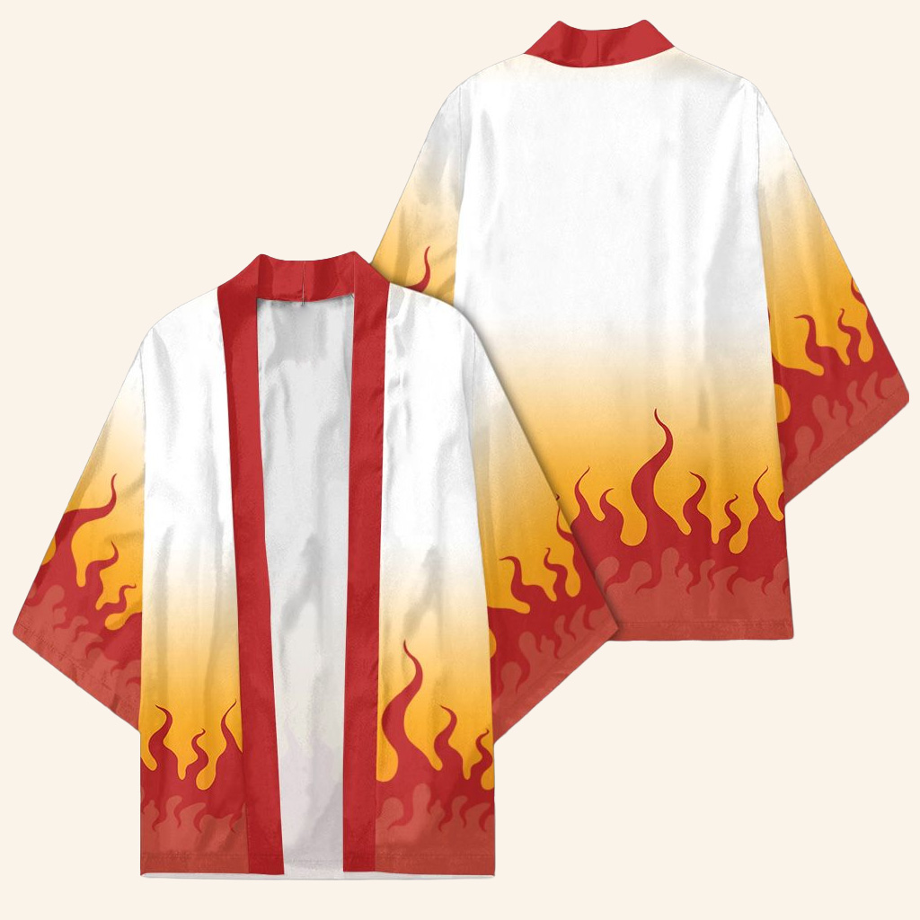 Demon Slayer Merch Demon Slayer Kimono Rengoku Kimono Uniform Clothes Gifts For Friends Demon Slayer Merch Demon Slayer Kimono Rengoku Kimono Uniform Clothes Gifts For Friends