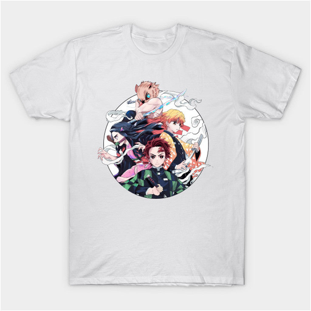 Demon Slayer Merch Funny T-Shirt Gifts For Best Friends Demon Slayer Merch Funny T-Shirt Gifts For Best Friends