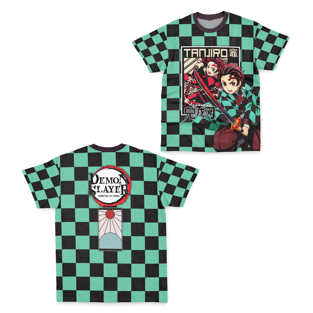 Demon Slayer Merch Kamado Tanjiro Haori Demon Slayer Streetwear T-Shirt Gifts For Boyfriend Demon Slayer Merch Kamado Tanjiro Haori Demon Slayer Streetwear T-Shirt Gifts For Boyfriend