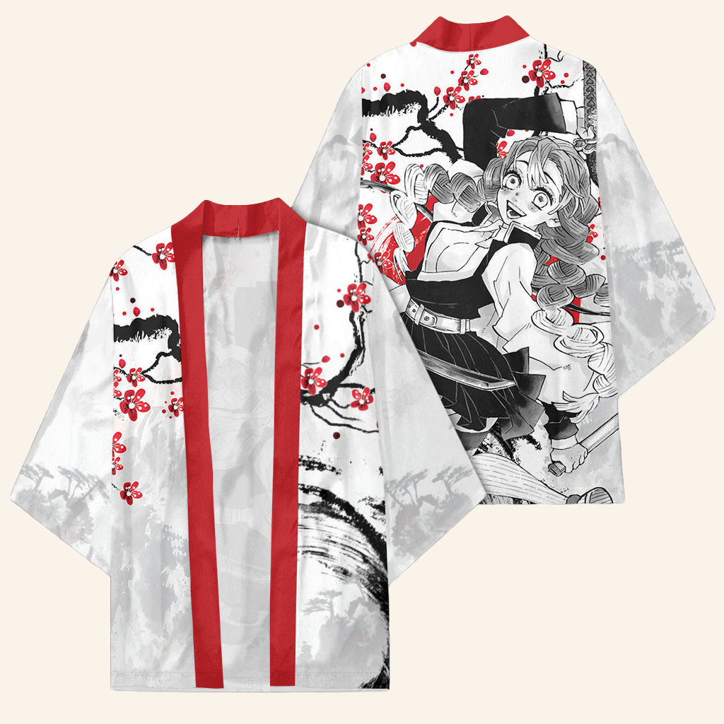 Demon Slayer Merch Mitsuri Anime Kimono Best Birthday Gift For Wife Demon Slayer Merch Mitsuri Anime Kimono Best Birthday Gift For Wife