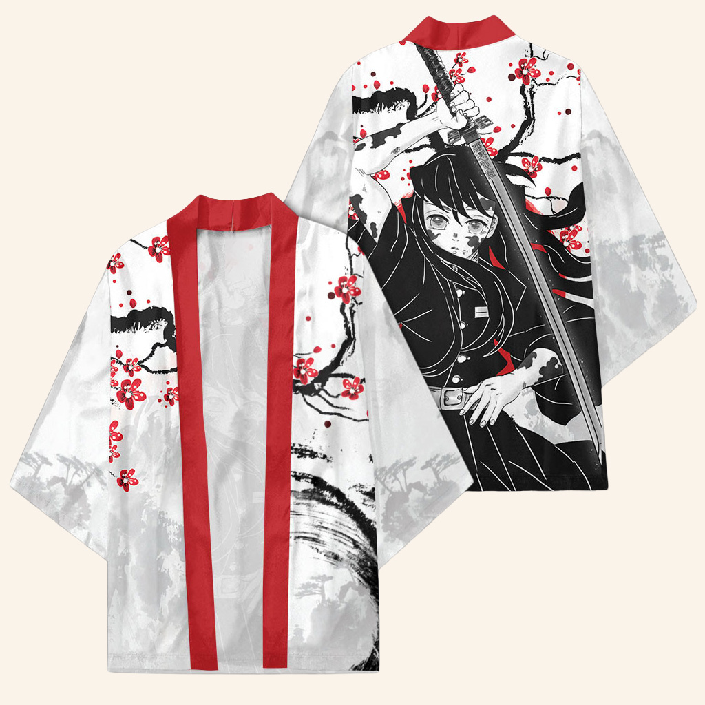 Demon Slayer Merch Muichiro Tokito Anime Kimono Birthday Gift For Girlfriend Demon Slayer Merch Muichiro Tokito Anime Kimono Birthday Gift For Girlfriend