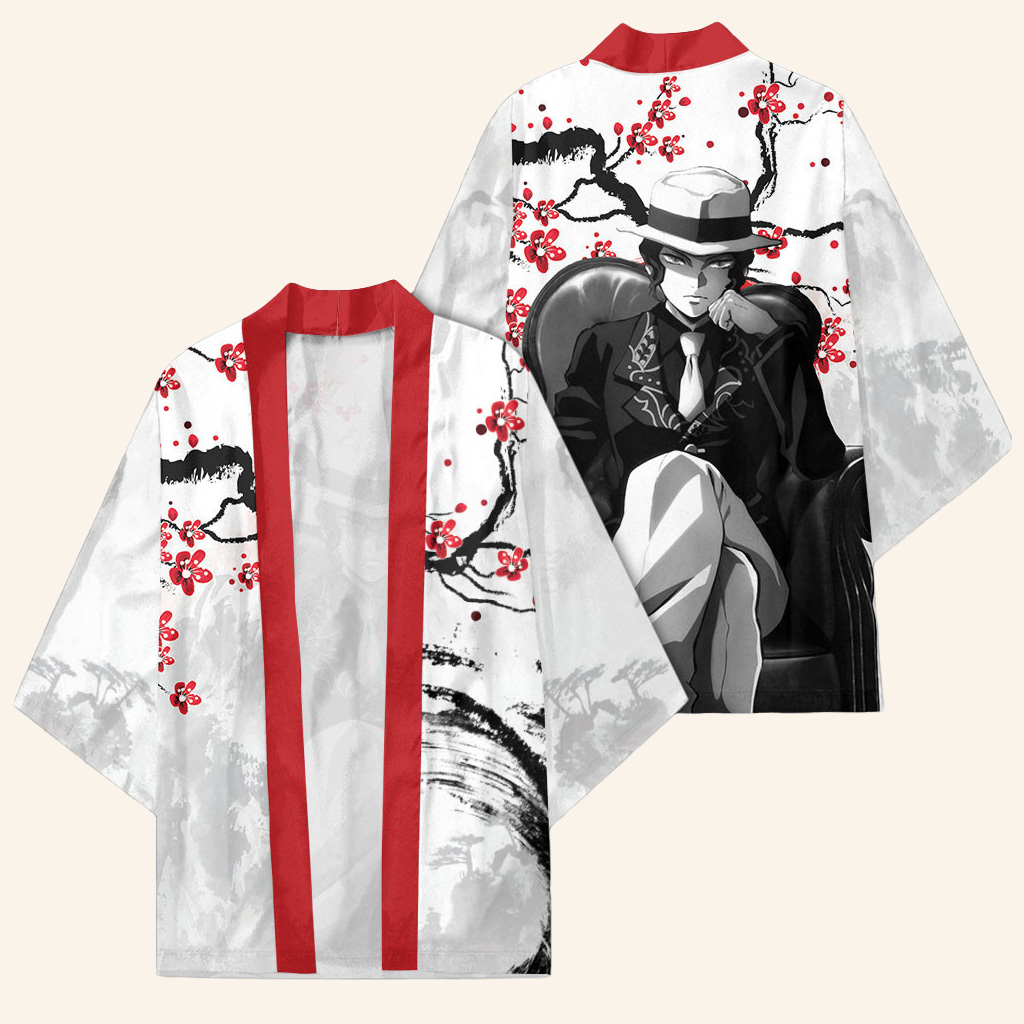 Demon Slayer Merch Muzan Kibutsuji Anime Kimono Birthday Gift For Boyfriend Demon Slayer Merch Muzan Kibutsuji Anime Kimono Birthday Gift For Boyfriend
