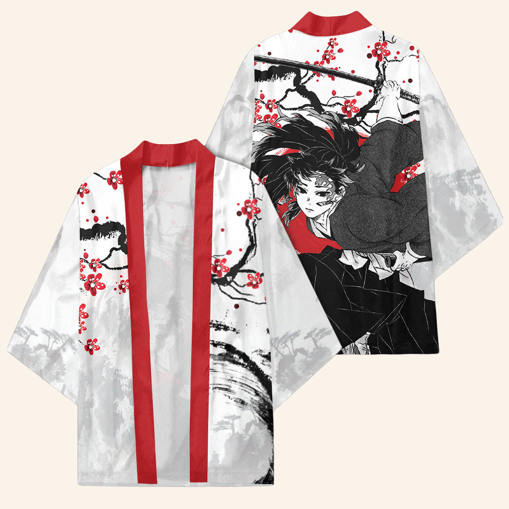 Demon Slayer Merch Yoriichi Tsugikuni Anime Kimono Best Gifts For Son Demon Slayer Merch Yoriichi Tsugikuni Anime Kimono Best Gifts For Son