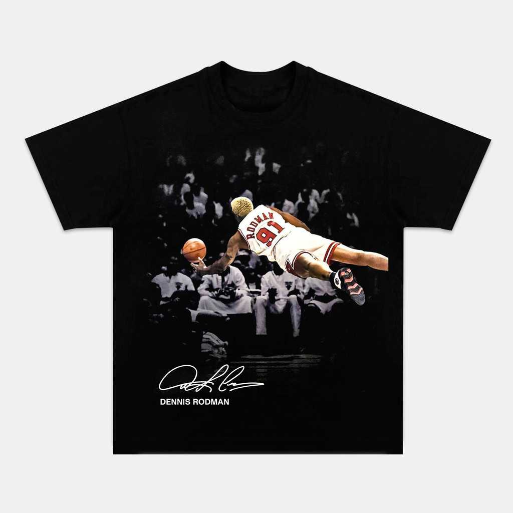 Dennis Rodman Graphic T-Shirt Basketball Fans Gifts For Husband