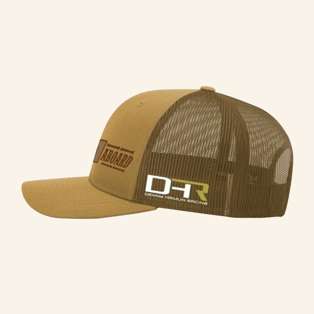 Denny Hamlin Merch Get On The Bandwagon Trucker Hat Christmas Gifts For Racing Lovers Denny Hamlin Merch Get On The Bandwagon Trucker Hat Christmas Gifts For Racing Lovers