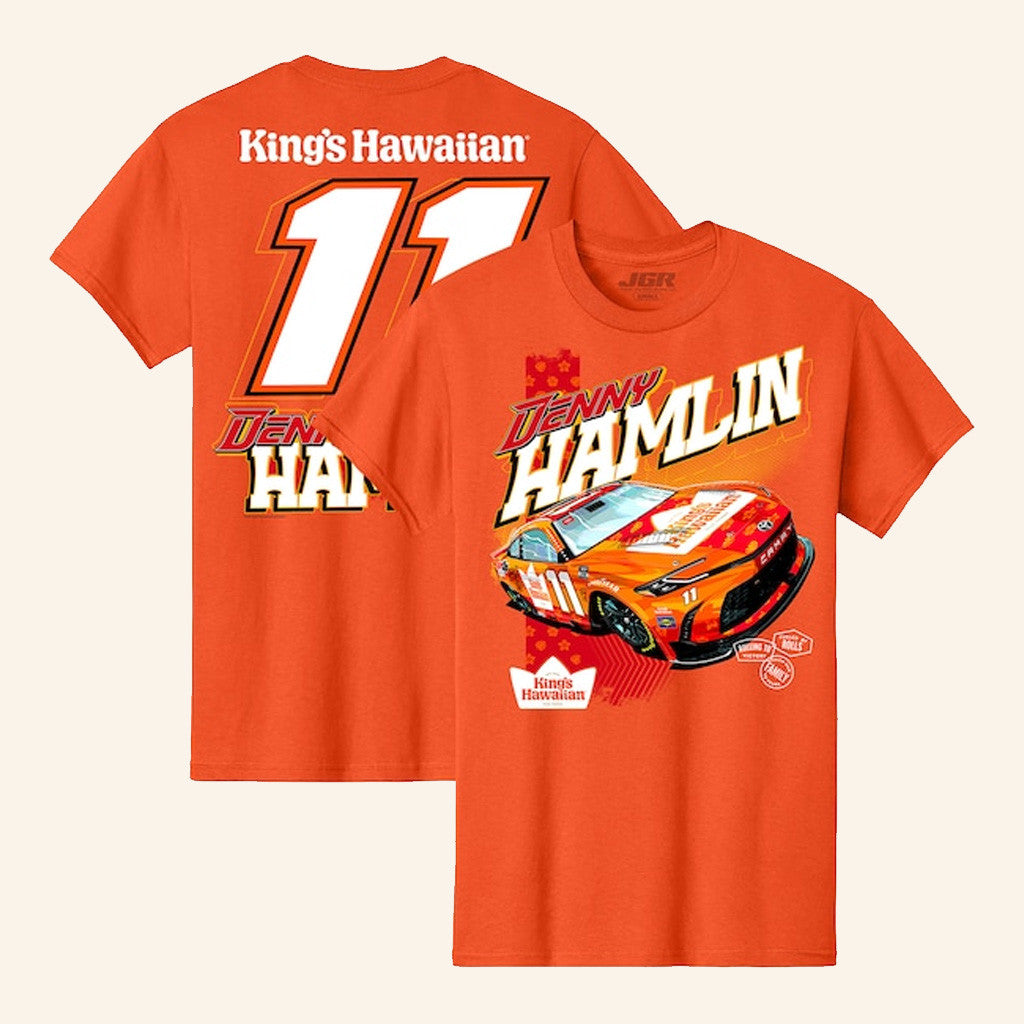 Denny Hamlin Merch King's Hawaiian T-Shirt Gift Ideas For Husband Denny Hamlin Merch King's Hawaiian T-Shirt Gift Ideas For Husband