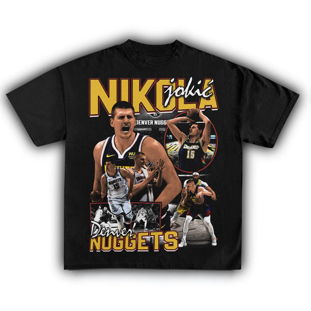 Denver Basketball Nikola Jokic T-Shirt Gifts For The Basketball Enthusiast