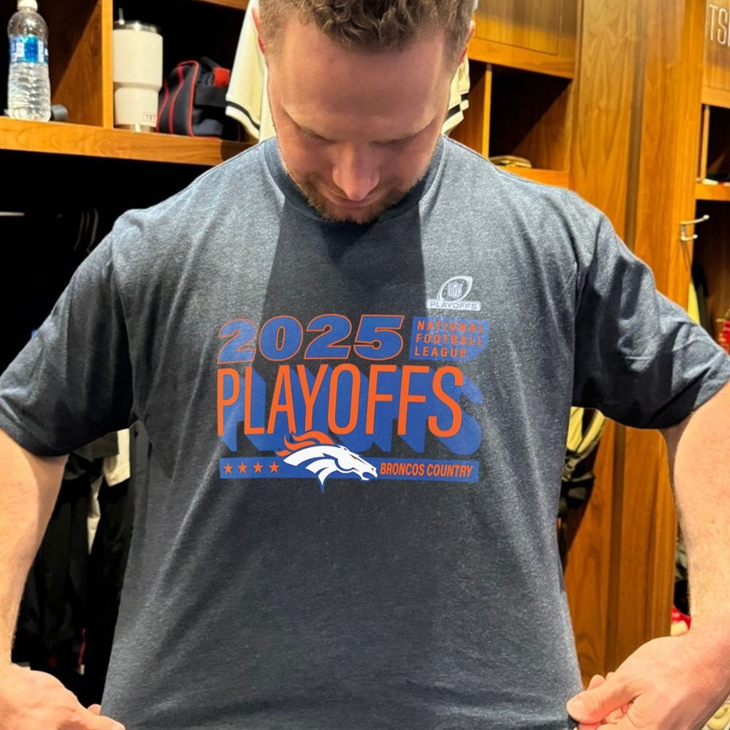 Denver Broncos 2025 Nfl Playoffs Ready T Shirt