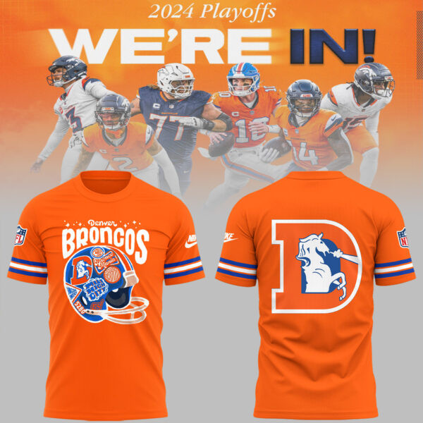 Denver Broncos 2025 Throwback To 77' T-Shirt Football Gifts For Men