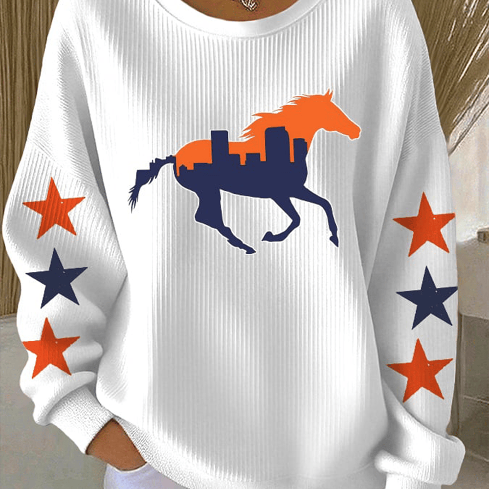 Denver Broncos Football Sweatshirt Game Day Football Clothing Gift For Fans