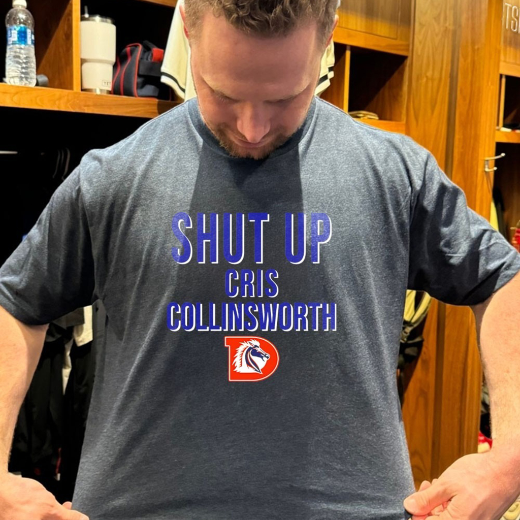 Denver Broncos Shut Up Cris Collinsworth T Shirt