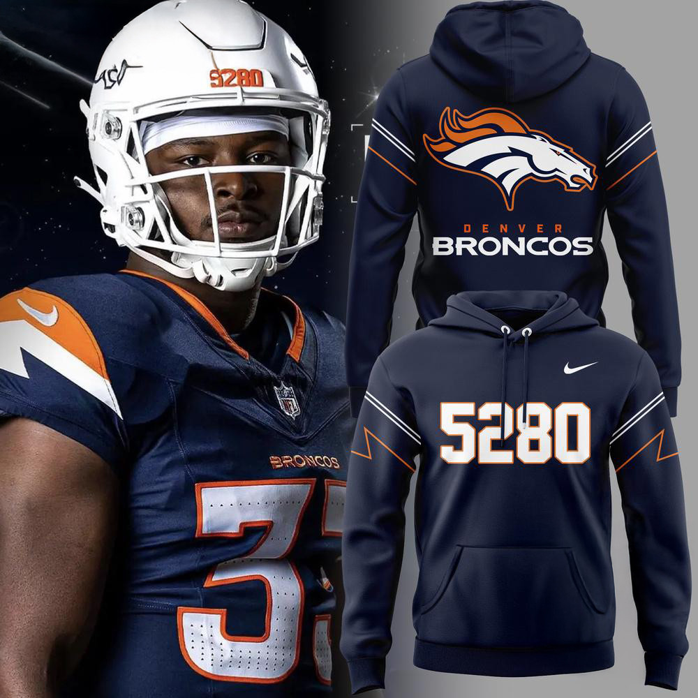 Denver Broncos Special New 5280 Feet Hoodie Gifts For Football Fans