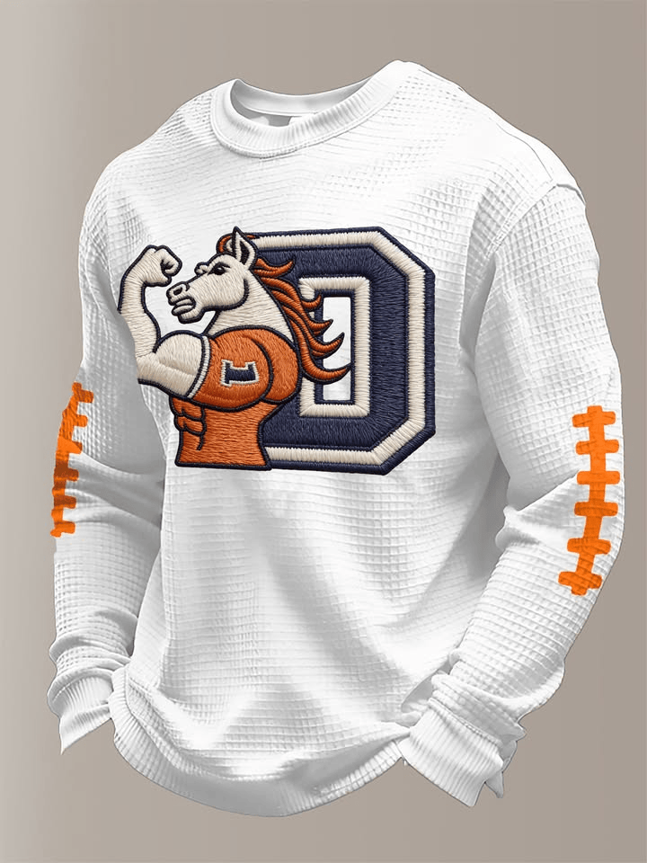 Denver Football Long Sleeve T-Shirt Forever Denver Shirt Game Day Merch Gifts For Him