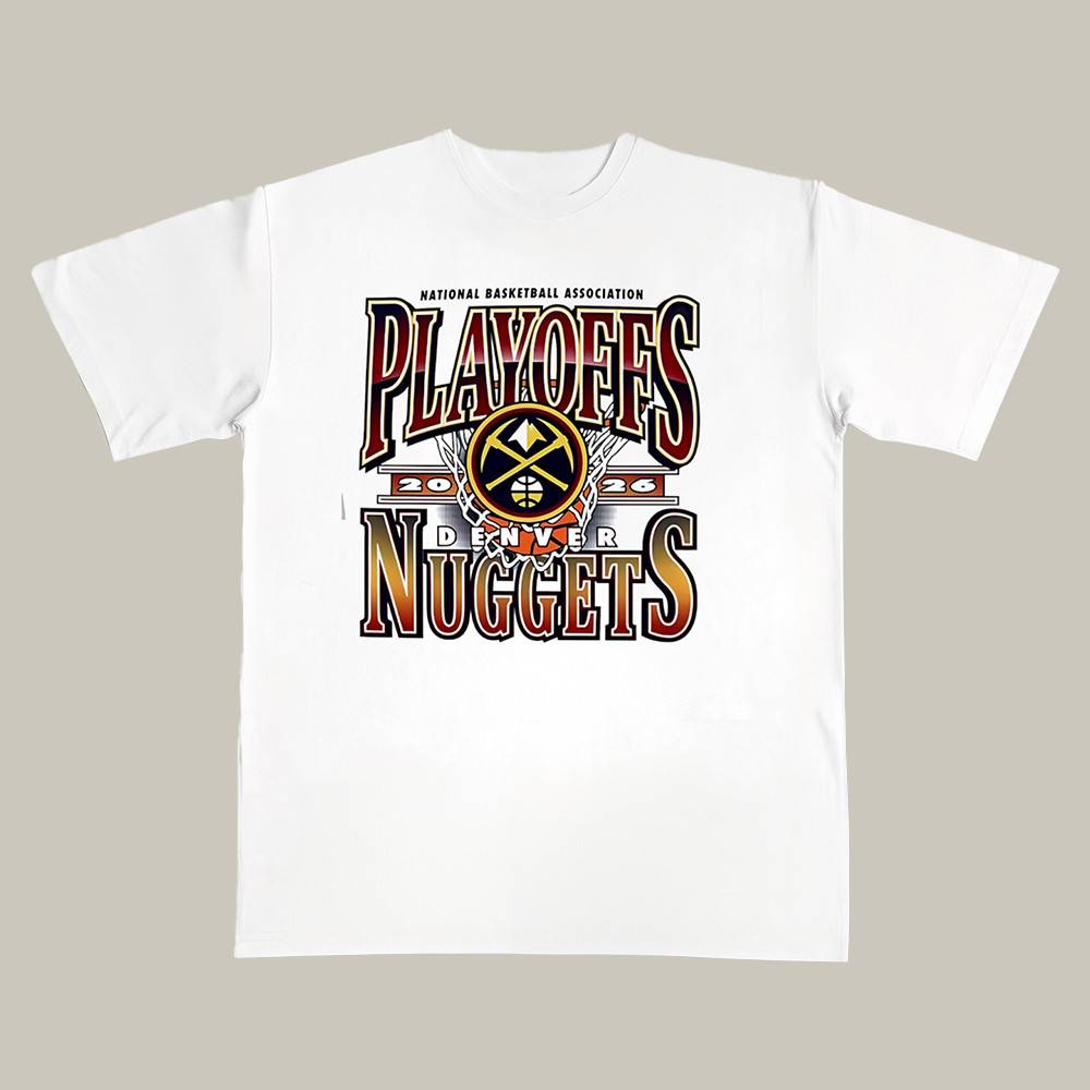 Denver Nuggets 2026 Playoff NBA Basketball T-Shirt Basketball Lover Shirt Game Day Gear
