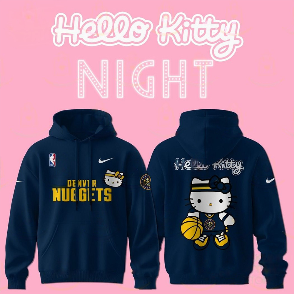 Denver Nuggets Kitty Season 2025 Hoodie Basketball Enthusiast Gifts