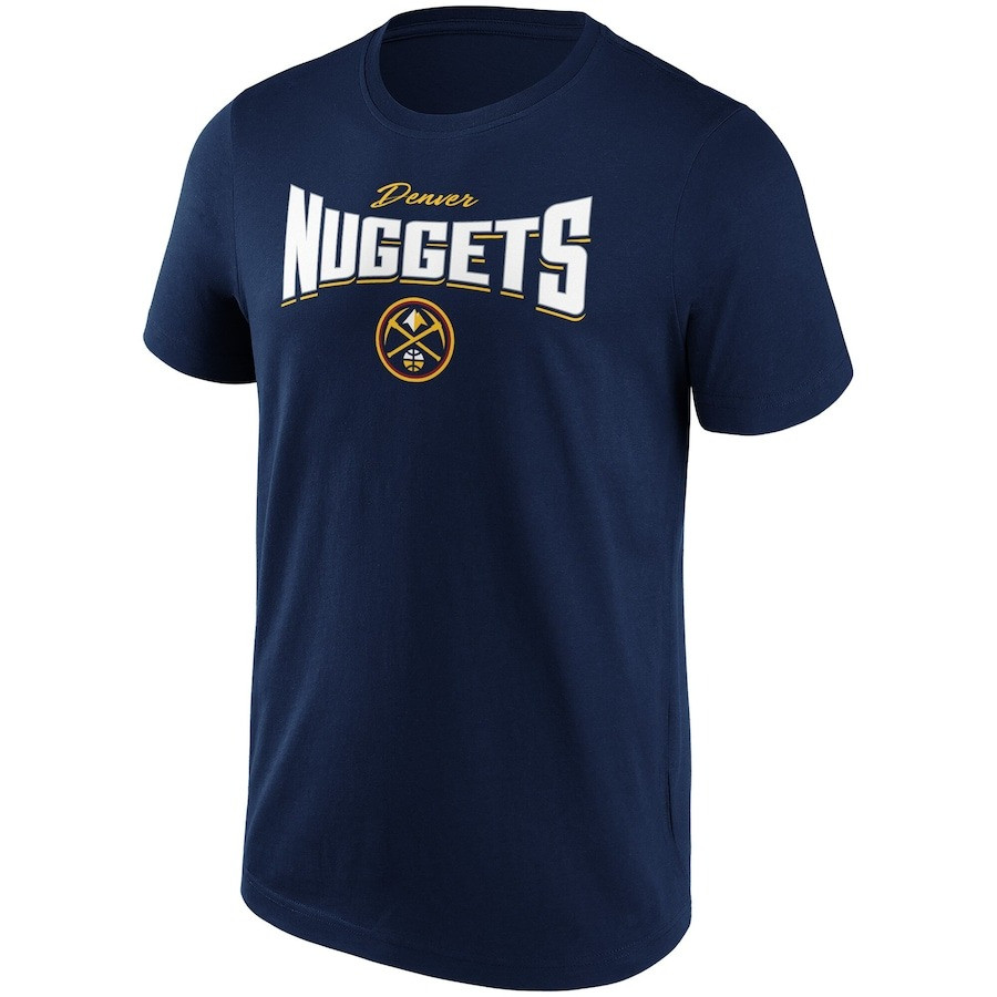 Denver Nuggets Merch Word Arch Graphic T-Shirt Gifts For Basketball Lovers Fans For Him