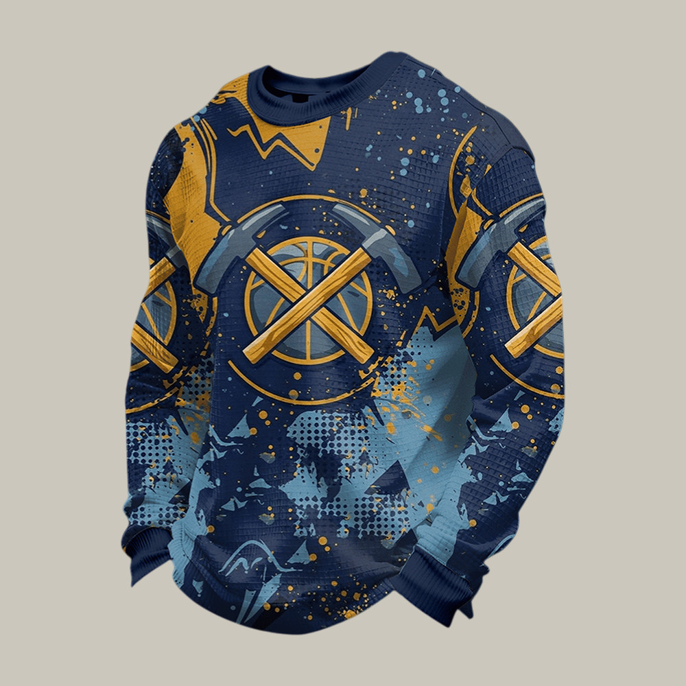 Denvor Nuggets Basketball Long Sleeve Shirt Game Day Clothing Present For Husband