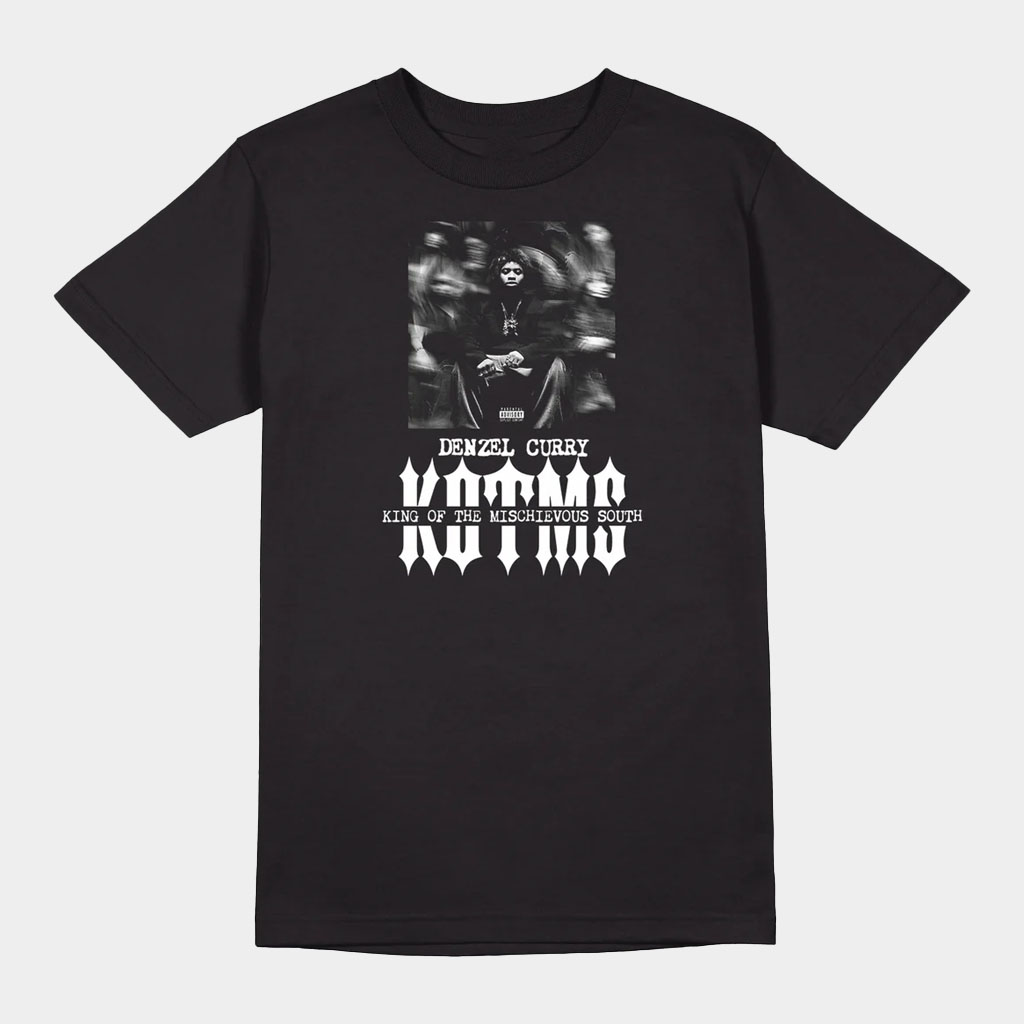 Denzel Curry Merch King Of The Mischievous South Photo T-Shirt Denzel Curry Shirt Rapper Merch