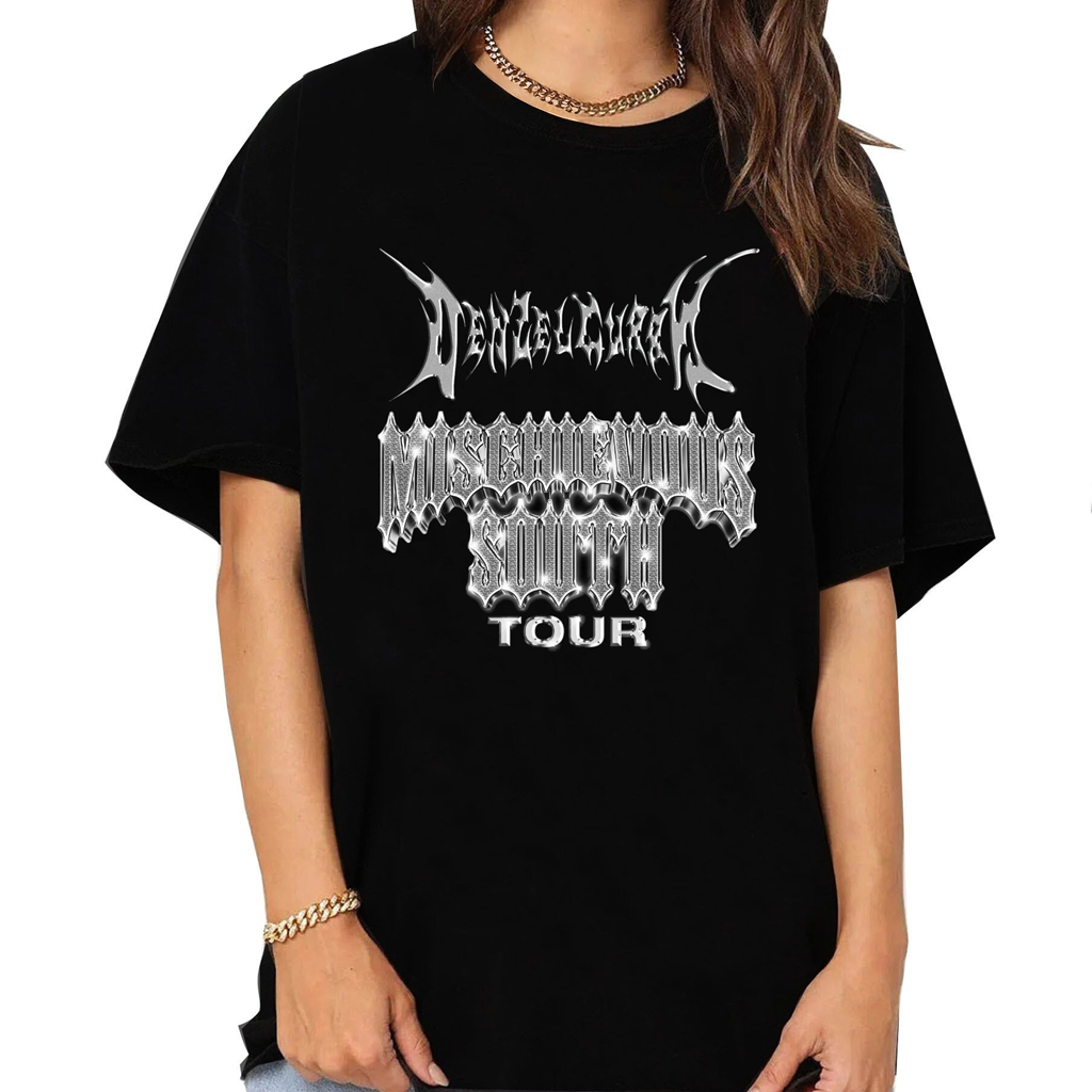 Denzel Curry Mischievous South Tour Shirt Denzel Curry Merch Gifts For Rap Lovers