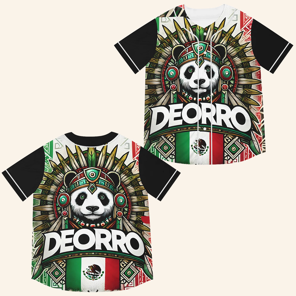 Deorro Rave Jersey Mexican Flag Jersey Deorro Merch Christmas Gifts For DJ Lovers