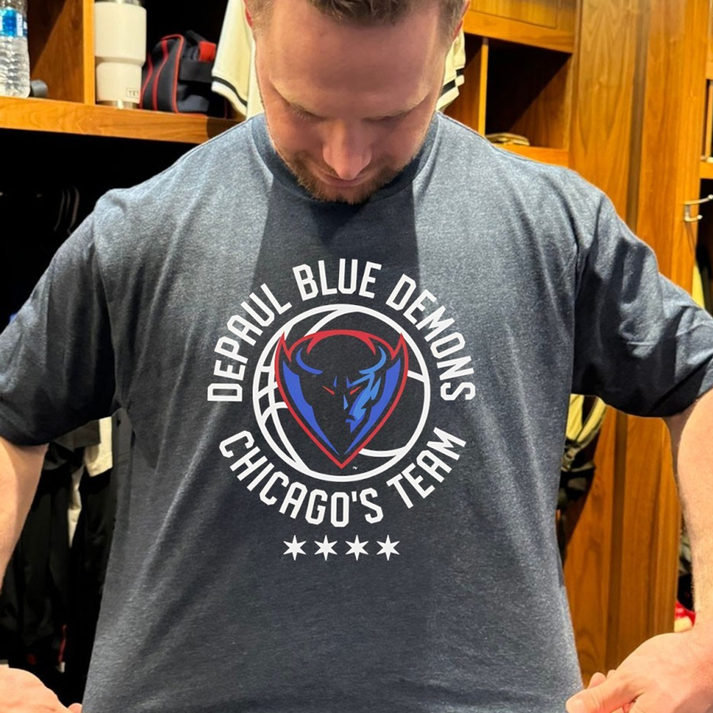 DePaul Blue Demons Basketball Chicago's Team T-Shirt Basketball Fan Gift Ideas