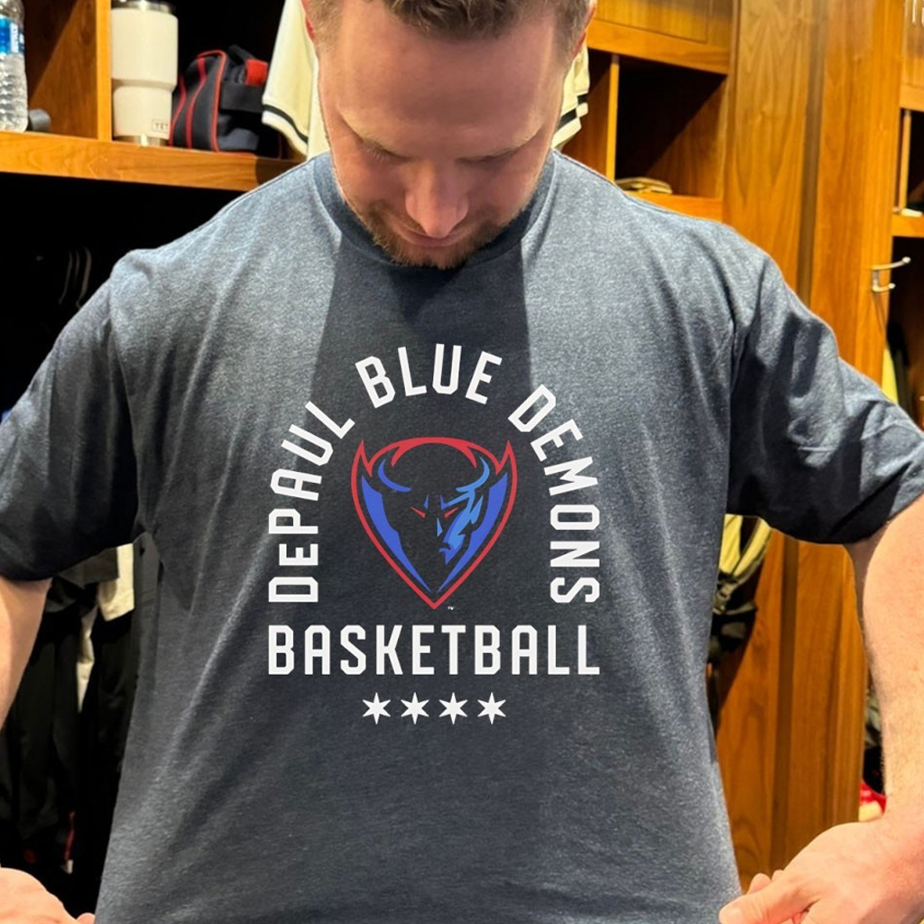 DePaul Blue Demons Basketball T-Shirt DePaul Blue Demons Apparel Basketball Fan Gift Ideas DePaul Blue Demons Basketball T-Shirt DePaul Blue Demons Apparel Basketball Fan Gift Ideas