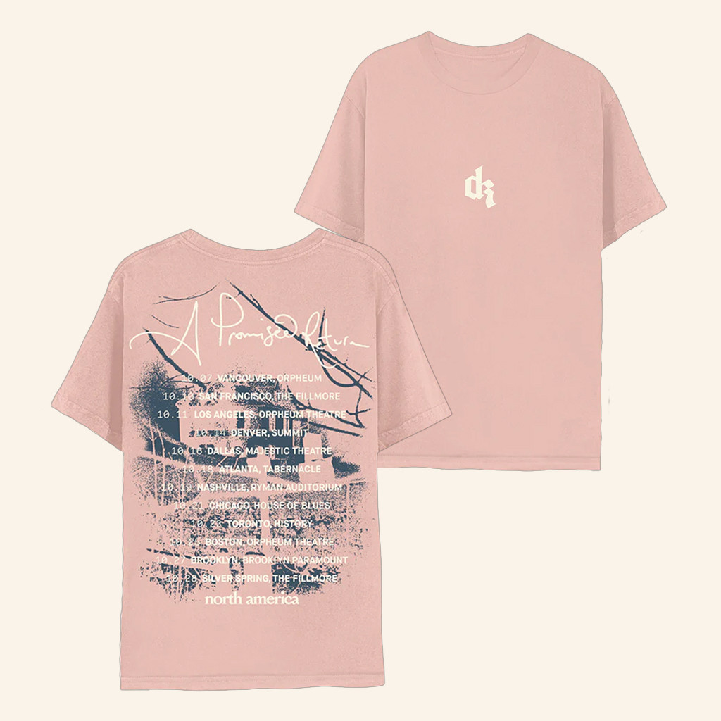 Dermot Kennedy Merch A Promised Return Tour T-Shirt Gifts For Music Lovers