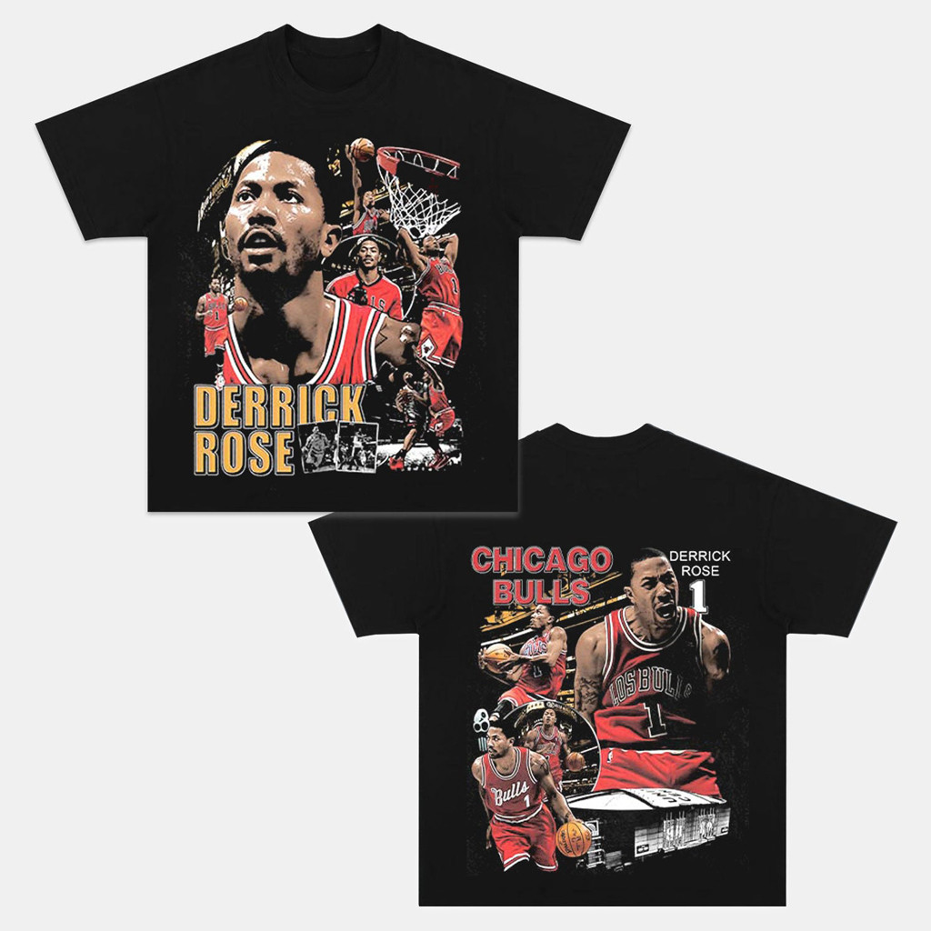 Derrick Rose Graphic T-Shirt Fan Merch Gift For Basketball Lover