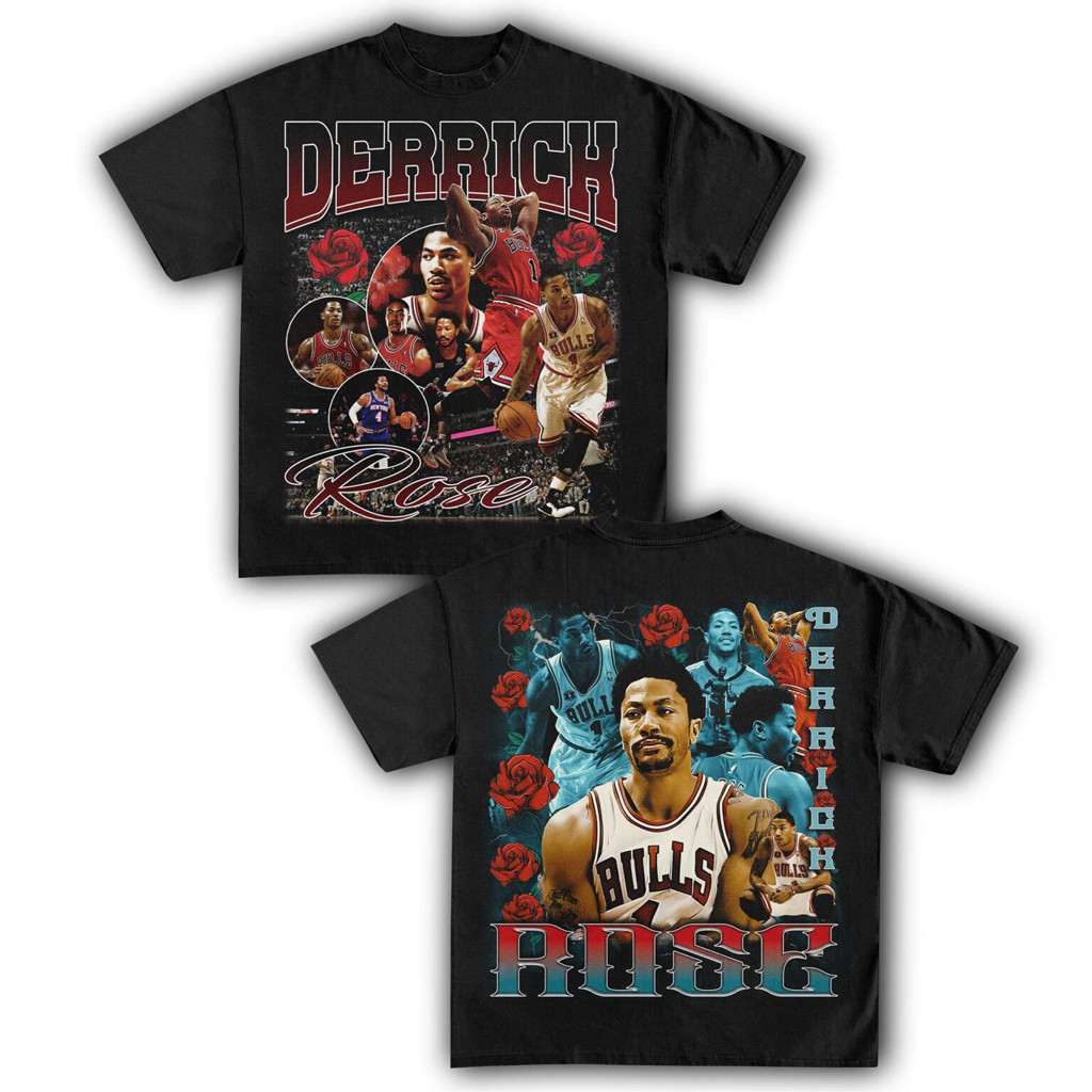 Derrick Rose T-Shirt Fan Merch Gift Ideas For Basketball Lovers