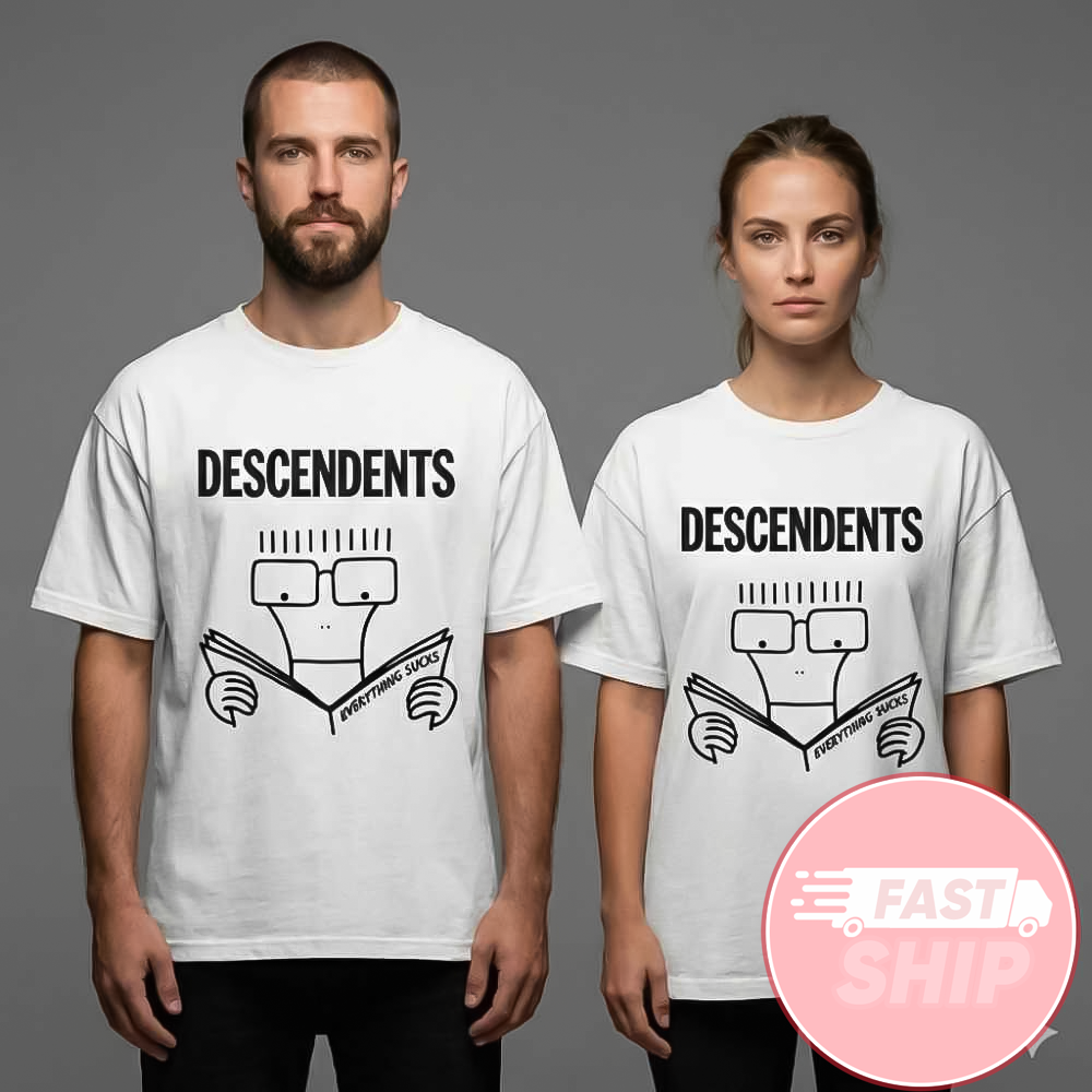 Descendents And Frank Turner US Co-headlining Tour 2026 At Baltimore Nevermore Hall Feb 20 2026 T-Shirt