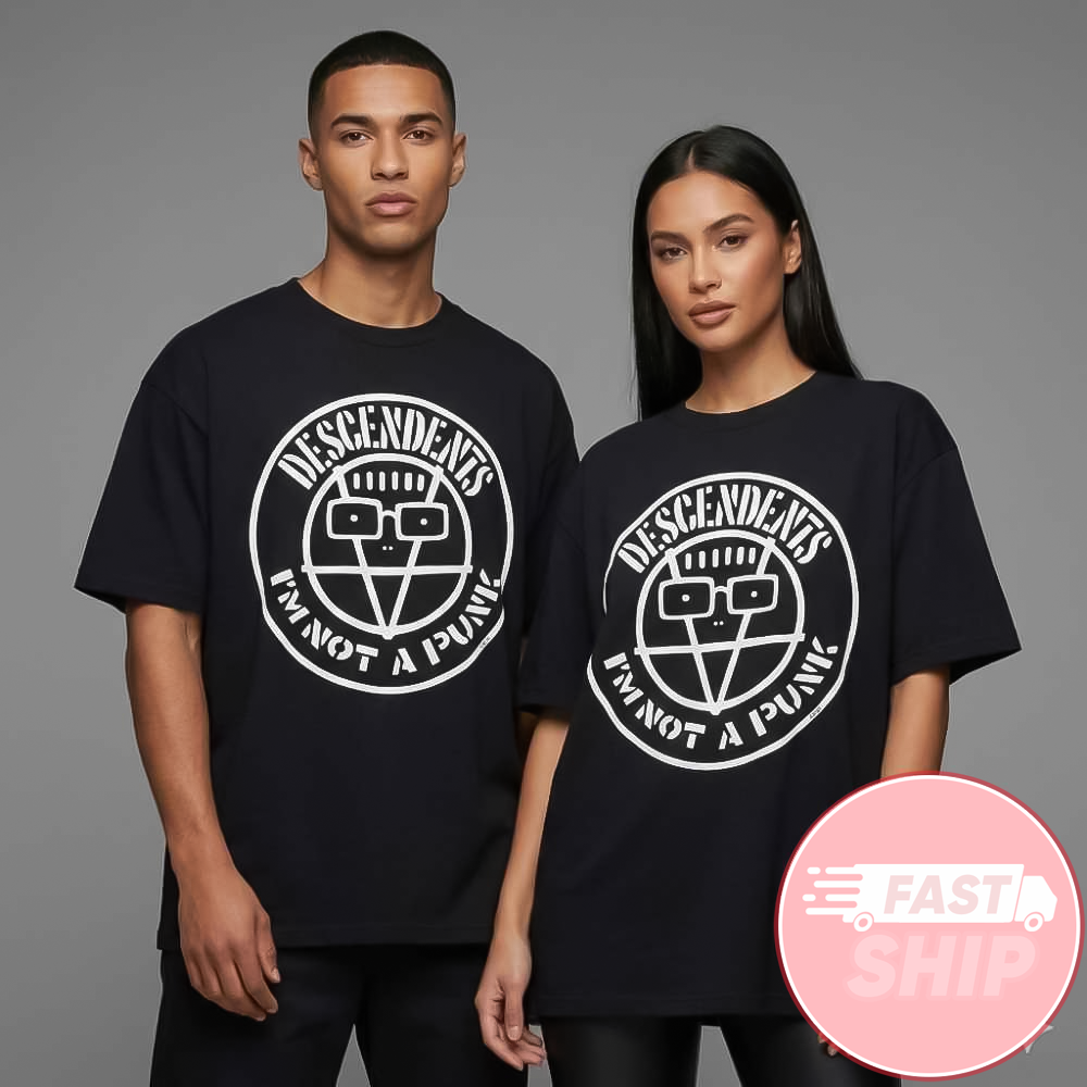 Descendents And Frank Turner US Co-headlining Tour 2026 Milo I'm Not A Punk T-Shirt