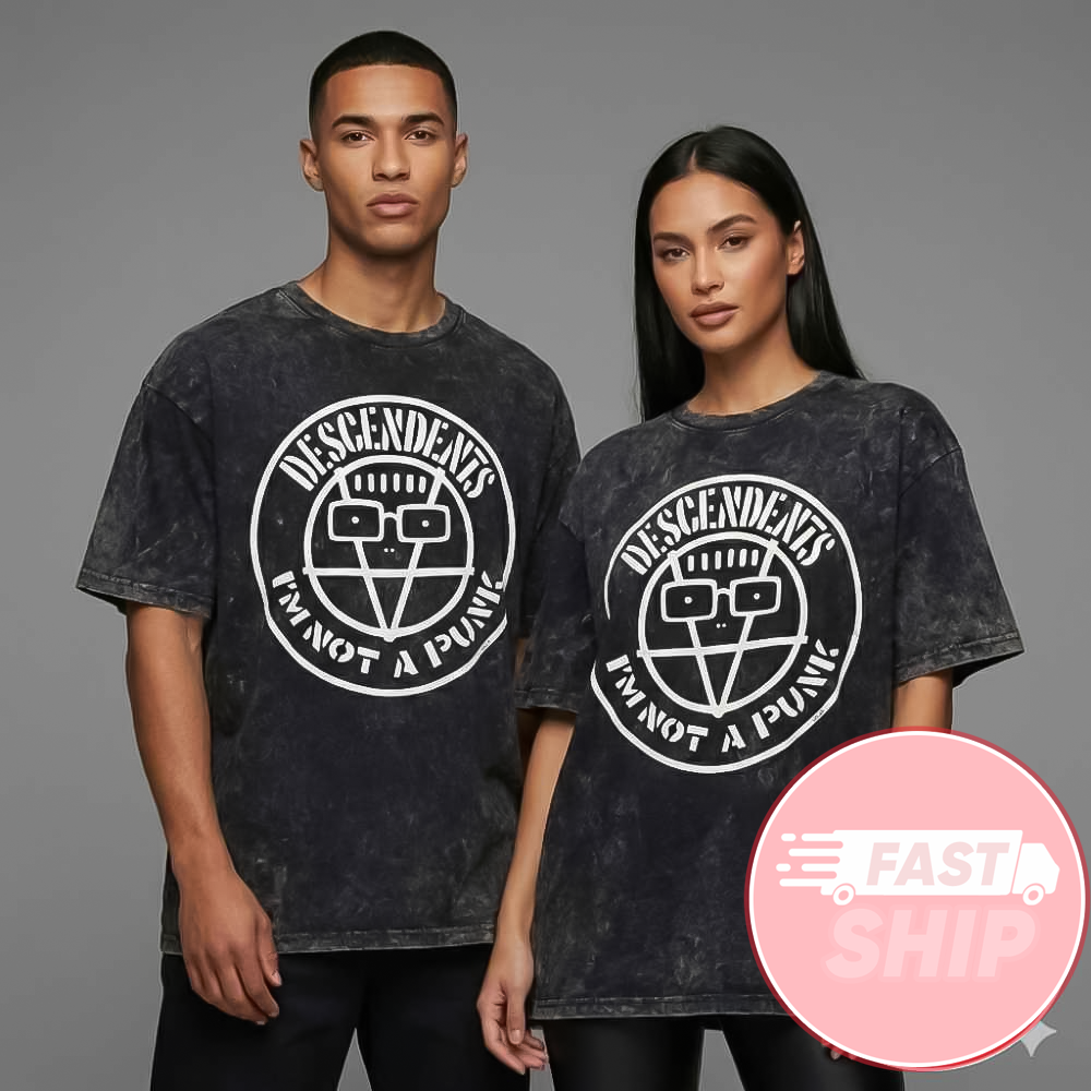 Descendents And Frank Turner US Co-headlining Tour At Baltimore Nevermore Hall Feb 20 2026 Washed T-Shirt