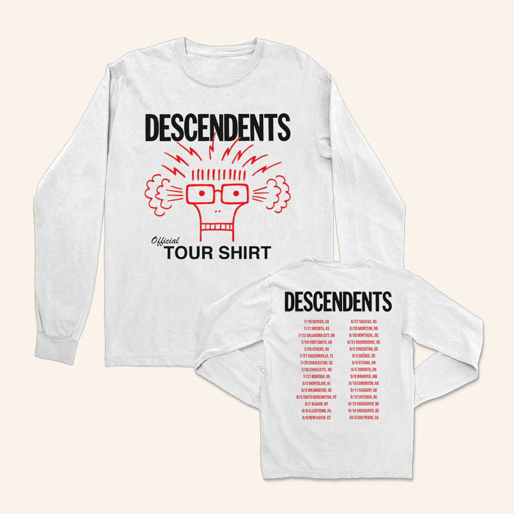 Descendents Merch Tour 2025 Tour Long Sleeve T-Shirt Descendents Shirt Rock Fans Gifts Descendents Merch Tour 2025 Tour Long Sleeve T-Shirt Descendents Shirt Rock Fans Gifts