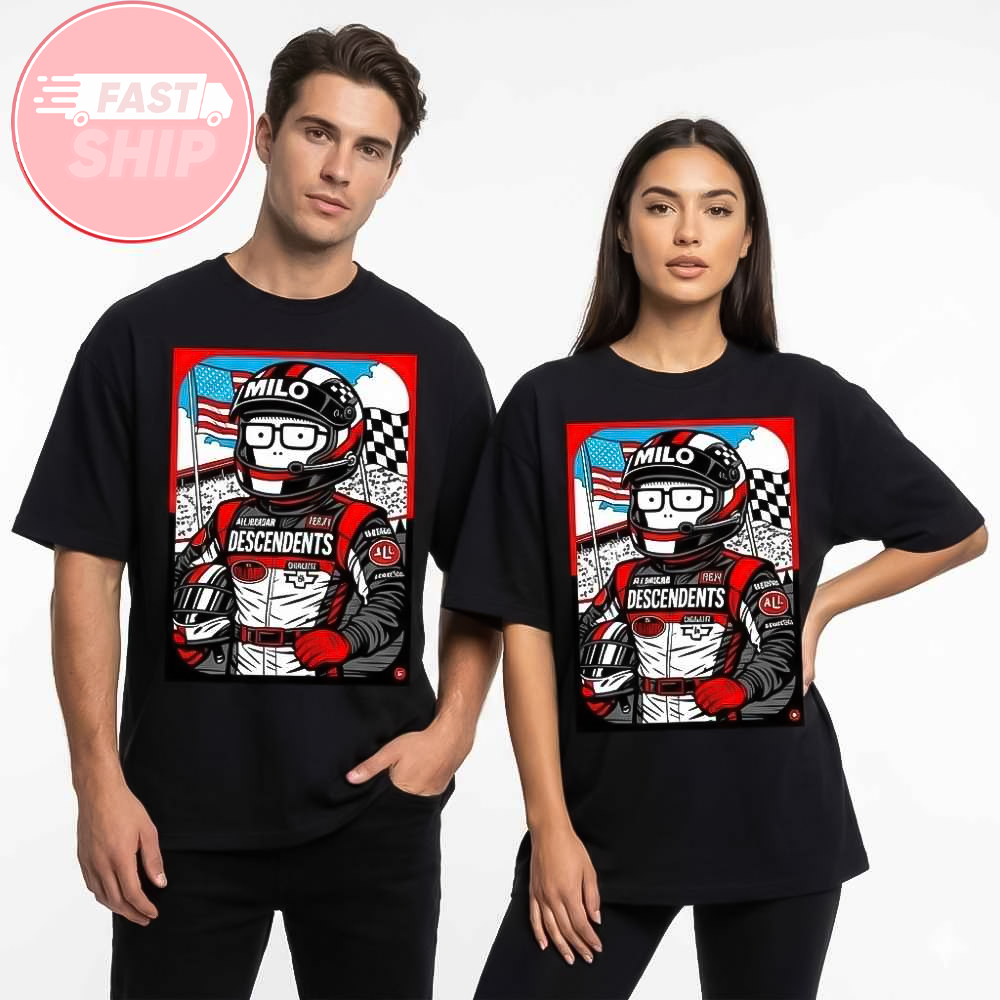 Descendents Ricky Milo Live At The Fillmore Charlotte February 21 2026 Nascar Gig Poster T-Shirt