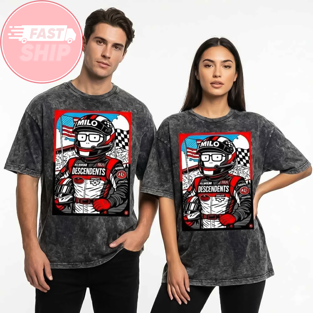 Descendents Ricky Milo Live At The Fillmore Charlotte February 21 2026 Nascar Gig Poster Washed T-Shirt