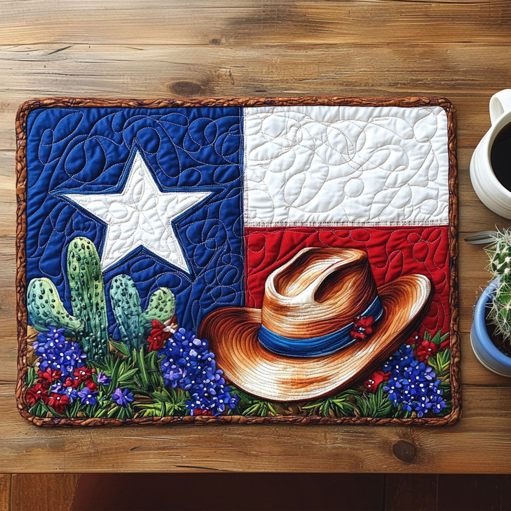 Desert Bloom Quilted Placemat Christmas Decor Sunflower Gift Items