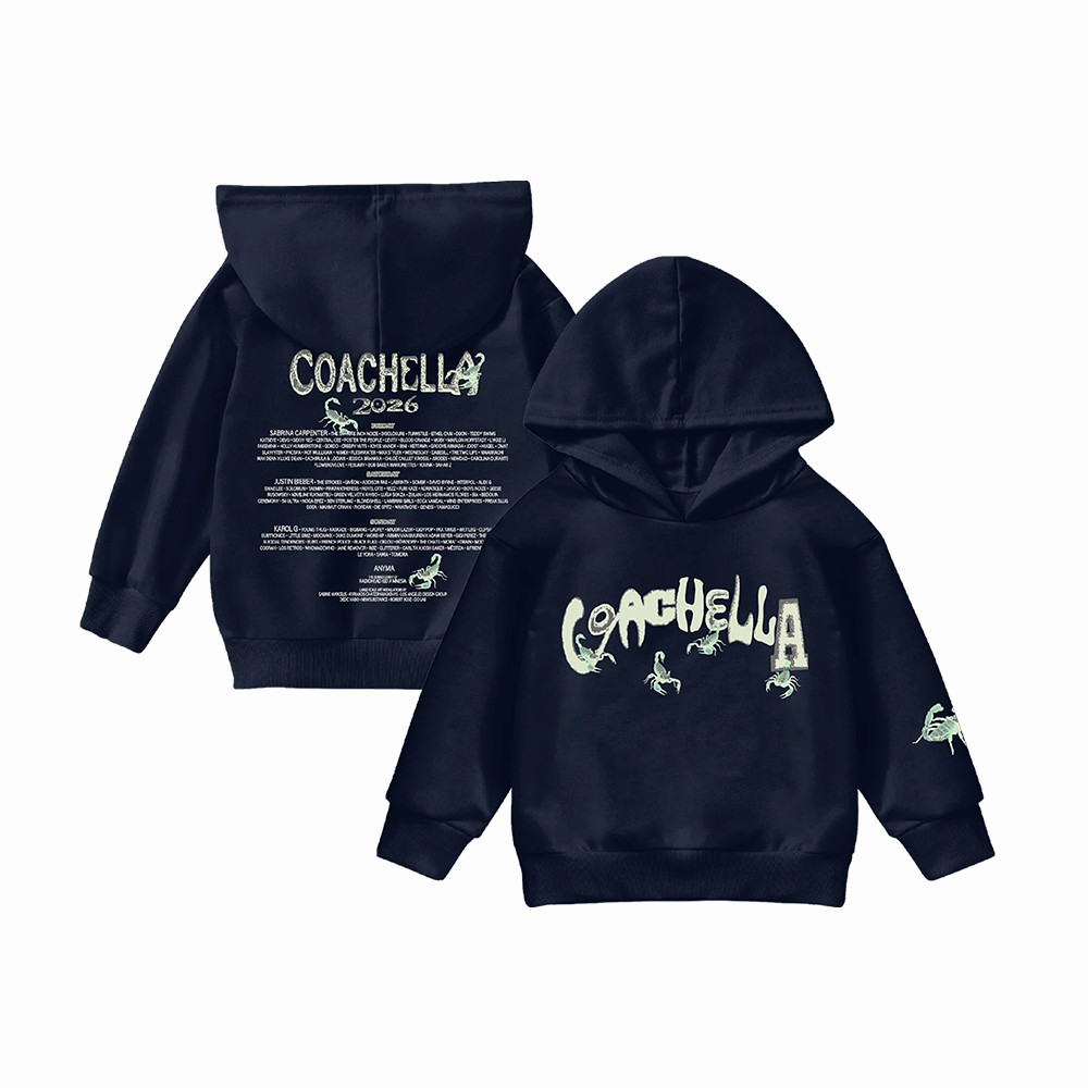 Desert Crawlers Coachella Hoodie Coachella 2026 Music Festival Apparel Gift Idea