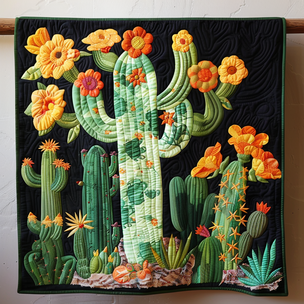 Desert Dazzle Quilted Blanket Cute Blankets For Adults