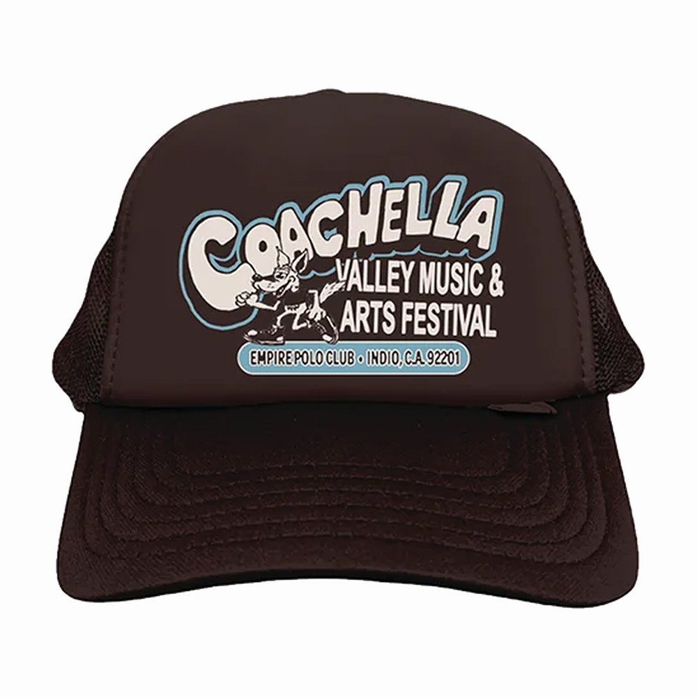 Desert Dog Coachella 2026 Music Festival Trucker Hat Coachella 25th Anniversary Trucker Cap Music Buffs Gift