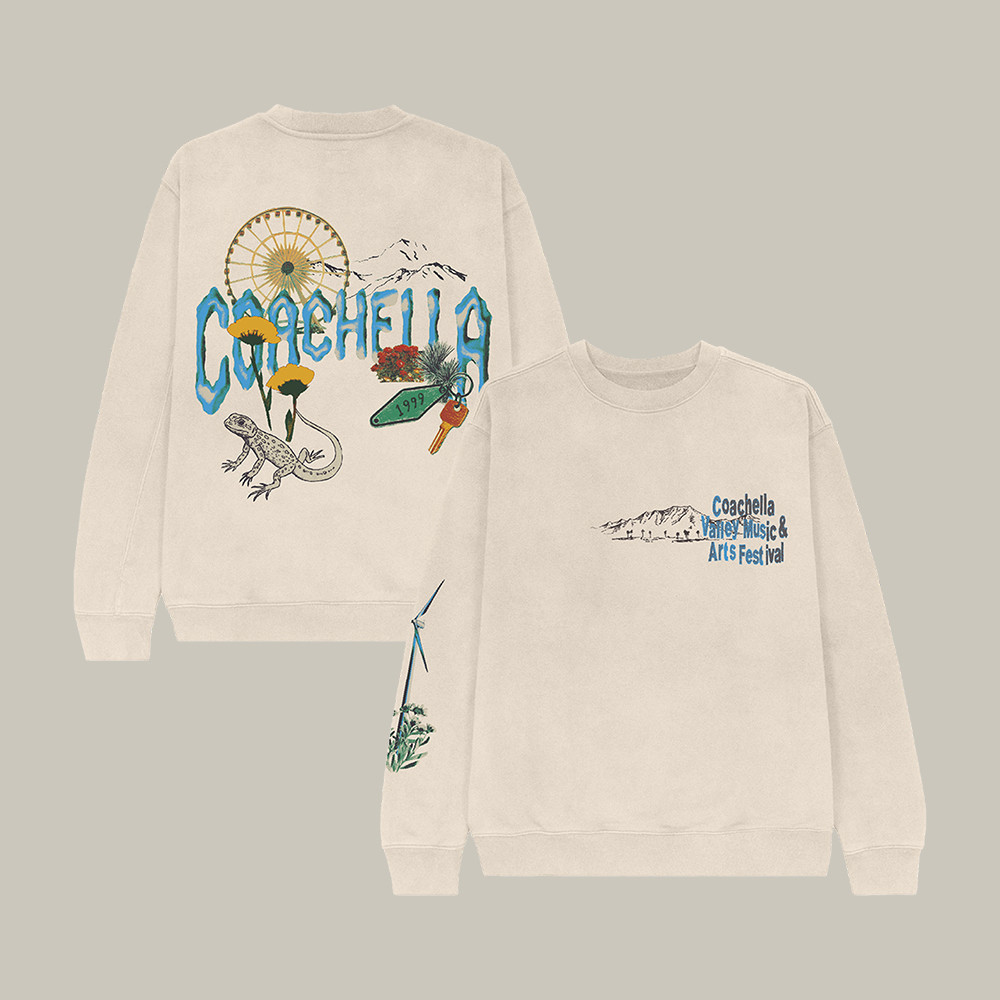 Desert Icons Coachella Sweatshirt Coachella Music Festival 2026 Apparel Present For Mother's Day