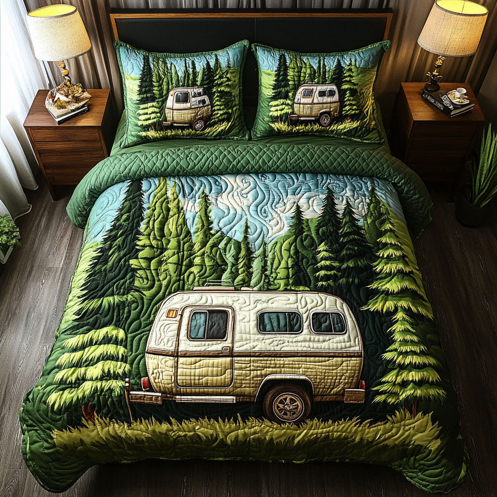 Desert Journey Quilted Bedding Set Best Bedspread Set Gift Ideas For Hikers And Campers