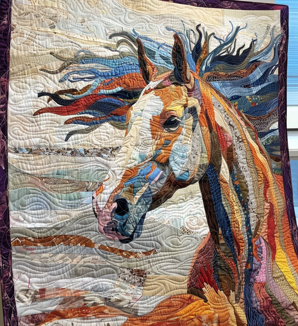 Desert Wind Quilted Blanket Equine Gifts For Horse Lovers