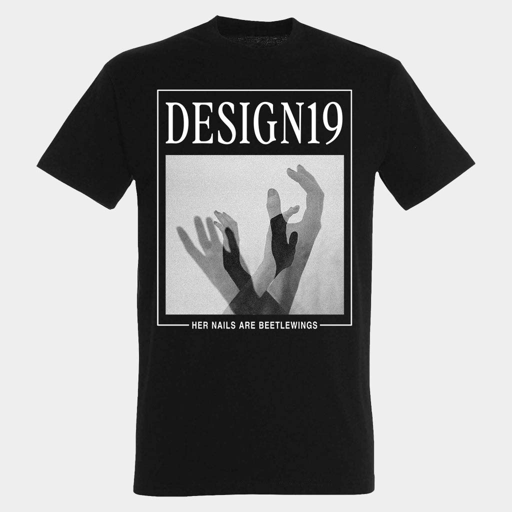 Design19 Merch Her Nails Are Beetlewings T-Shirt Black Birthday Gift Ideas For Husband