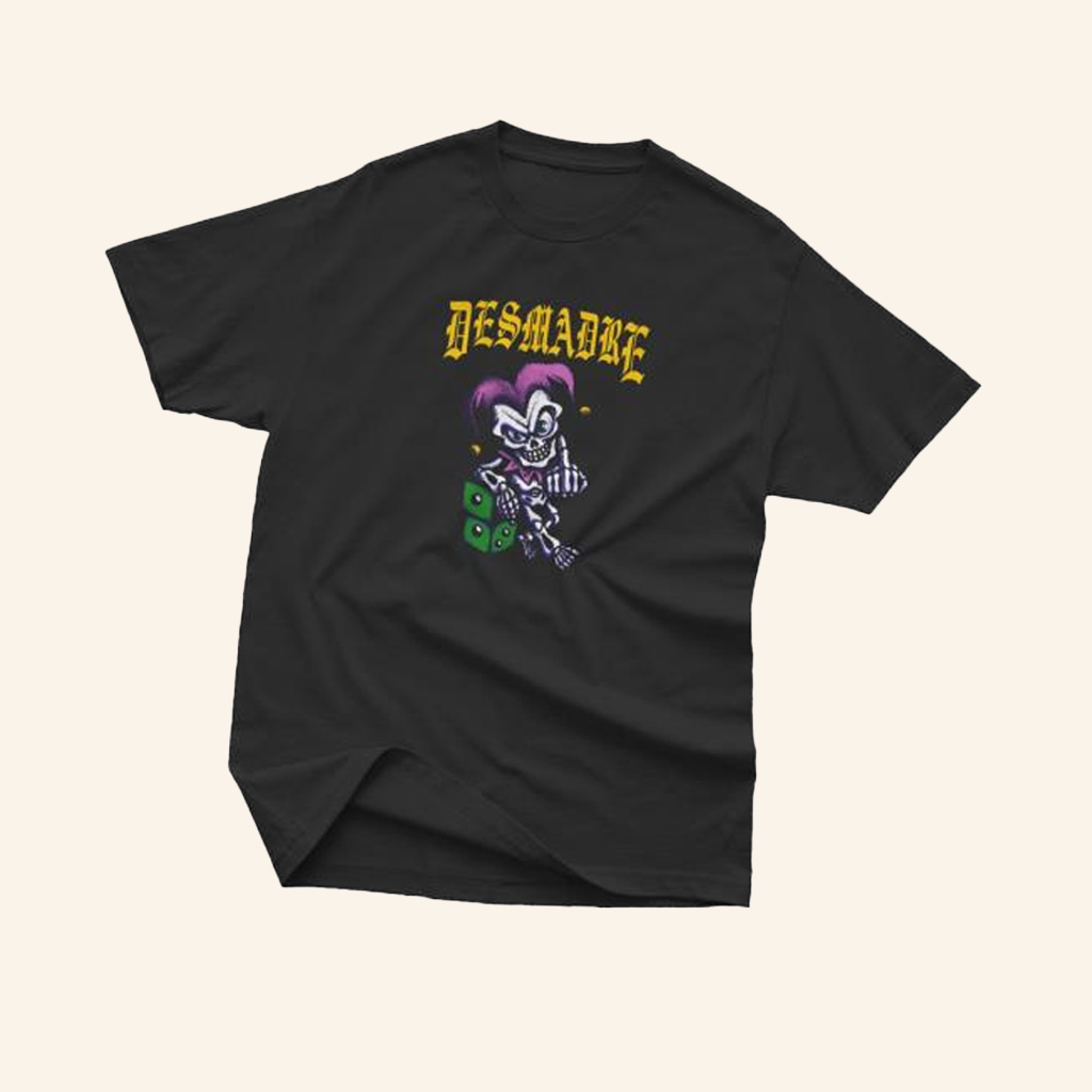 Desmadre World Merch Clowny's Skeleton T-Shirt Gifts For Best Friends Desmadre World Merch Clowny's Skeleton T-Shirt Gifts For Best Friends