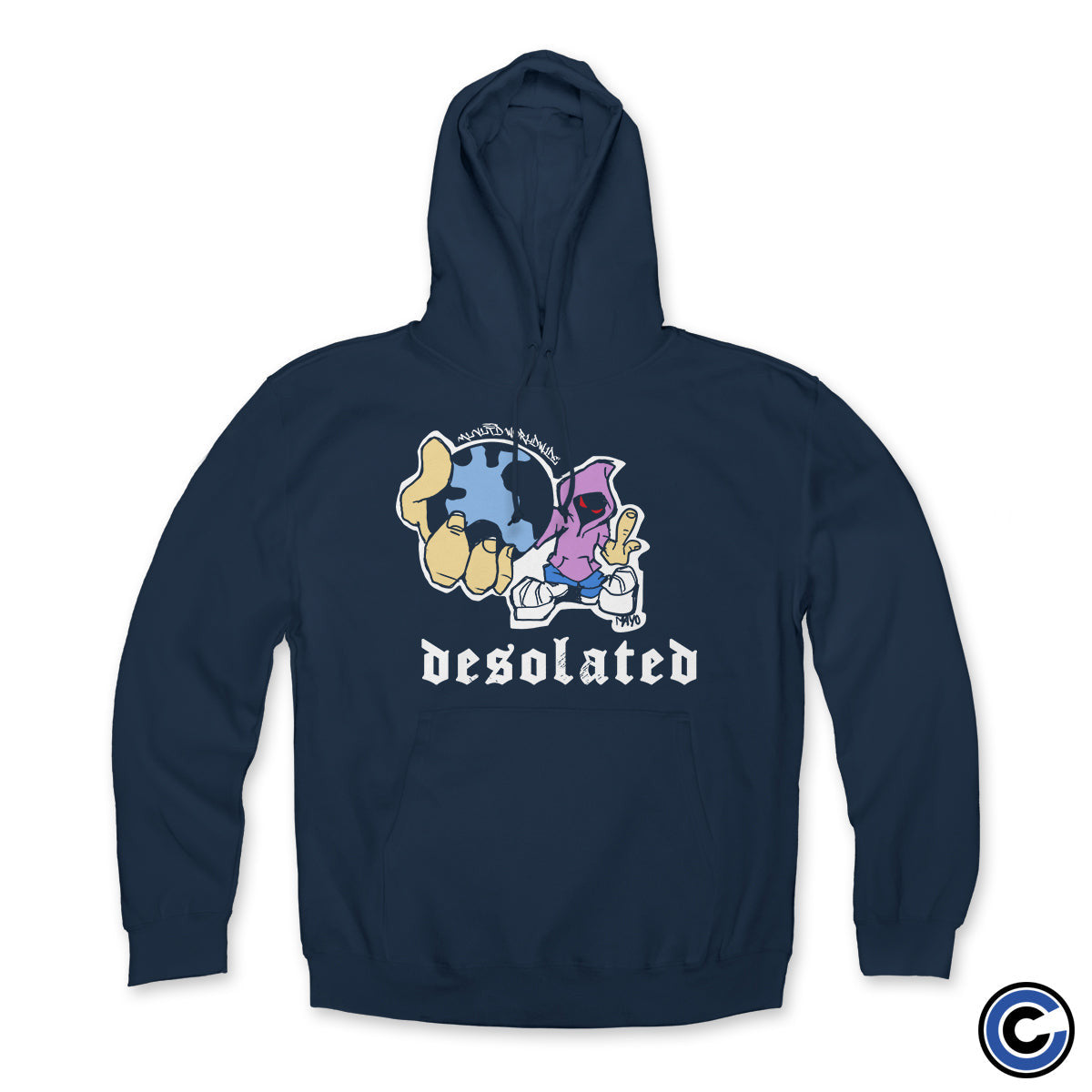 Desolated Merch Globe Hoodie Desolated Hoodie Desolated Merch Globe Hoodie Desolated Hoodie