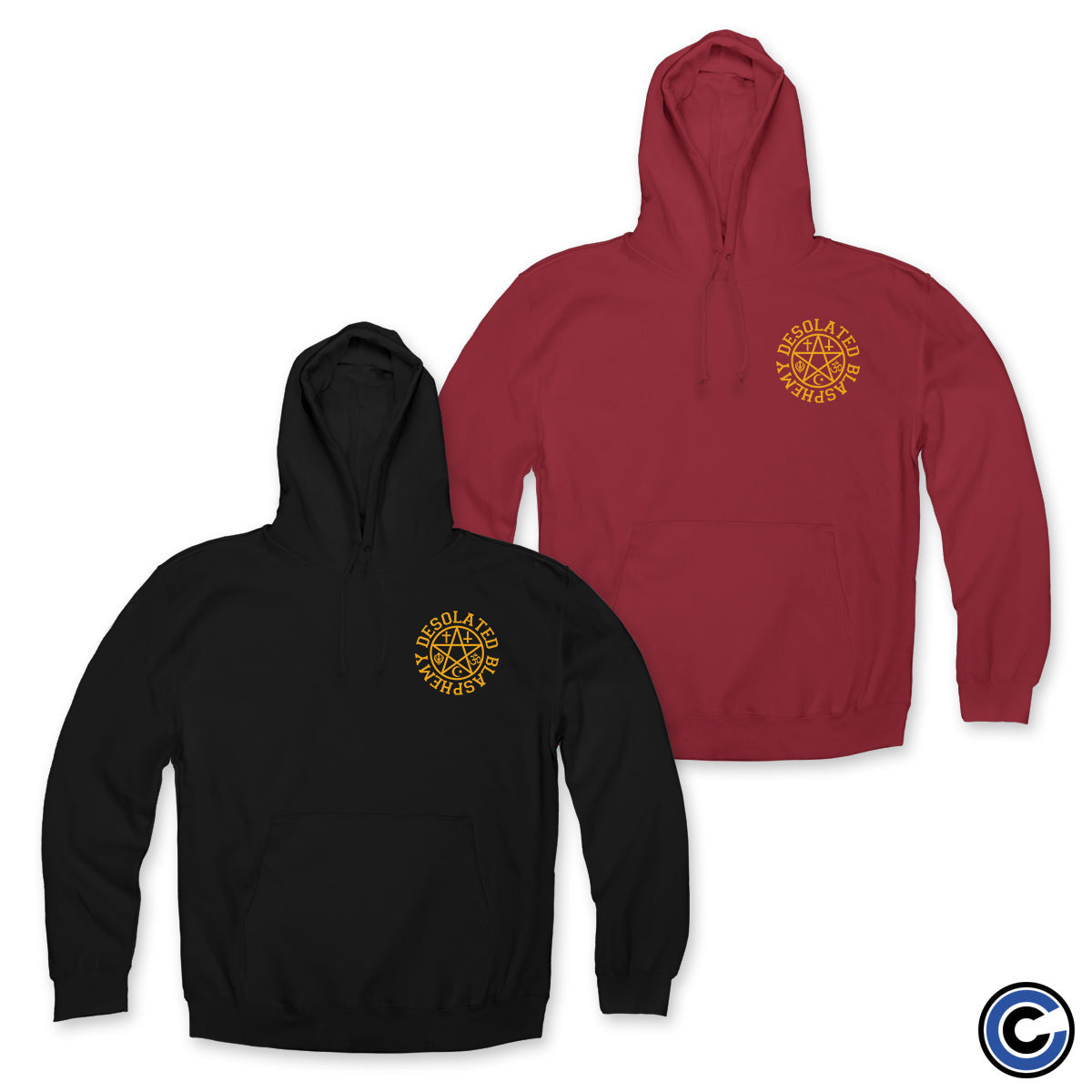 Desolated Merch Pentagram Hoodie Desolated Hoodie Desolated Merch Pentagram Hoodie Desolated Hoodie