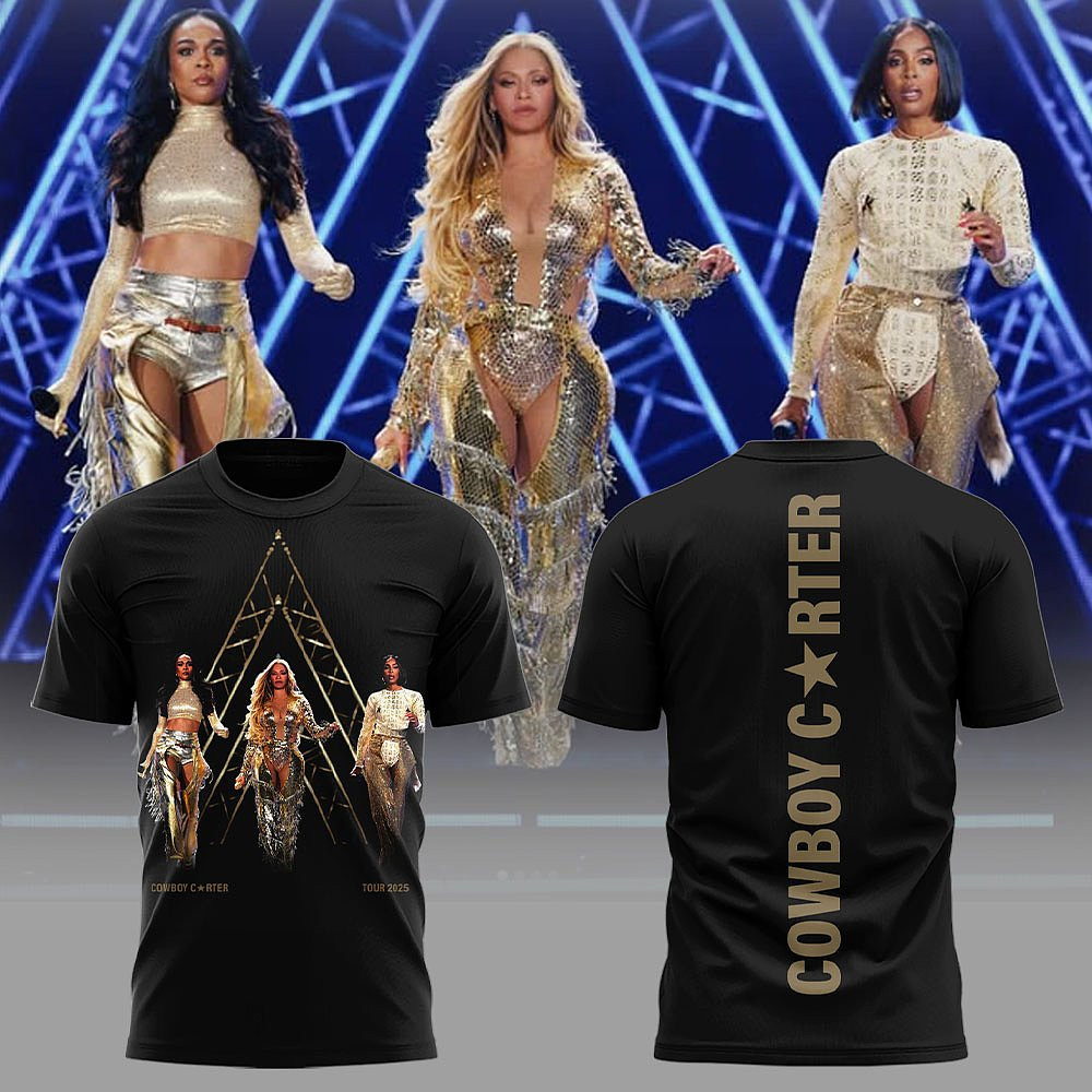 Destinys Child Cowboy Carter Tour 2025 T-Shirt Best Gift For Fans