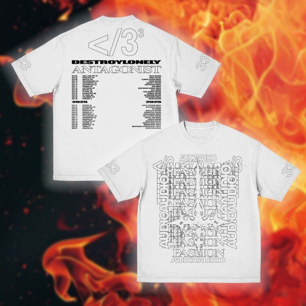 Destroy Lonely Merch Antagonist Tour 2 0 Cyber Spam T-Shirt Gifts For Rapper Fans Destroy Lonely Merch Antagonist Tour 2 0 Cyber Spam T-Shirt Gifts For Rapper Fans